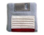 Floppy Disk Pouch - Grey