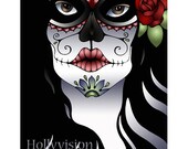 Day of the Dead Sugar Skull fine art print