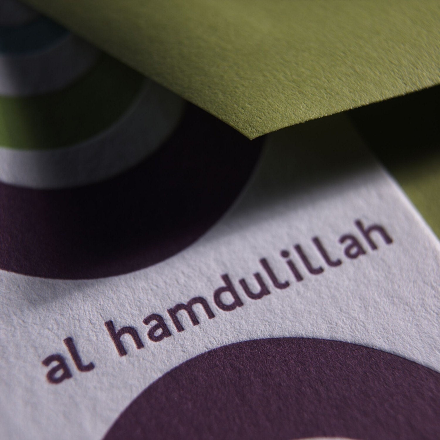 2 Al Hamdulillah Cards