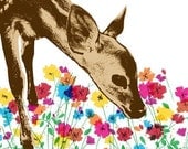 little fawn print