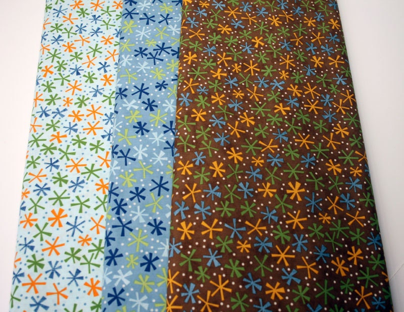 Ten little things fabric - Twinks - various colors - FREE US SHIPPING