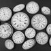 Wood Clock Faces with a Salvador Dali Twist