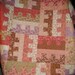 PDF QUILT PATTERN ....One Jelly Roll or Fat Quarters, easy and quick, Key to my Heart
