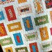 QUILT PATTERN five sizes baby to king ...Layer Cake or Charm Packs or Fat Quarters, Cozy Nights