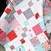 PDF QUILT PATTERN.... Quick and Easy...one Layer Cake or Fat Quarters...Rocky Road