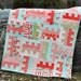PDF QUILT PATTERN ....One Jelly Roll or Fat Quarters, easy and quick, Key to my Heart