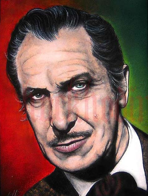Print 8x10" - Vincent Price - Horror Classic Monsters Halloween