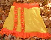 Yellow and Orange Nariko Skirt