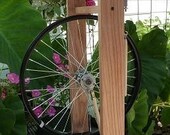 Solid Red Oak, Modern, Spinning Wheel - Fidelis (Faithful) by Heavenly Handspinning