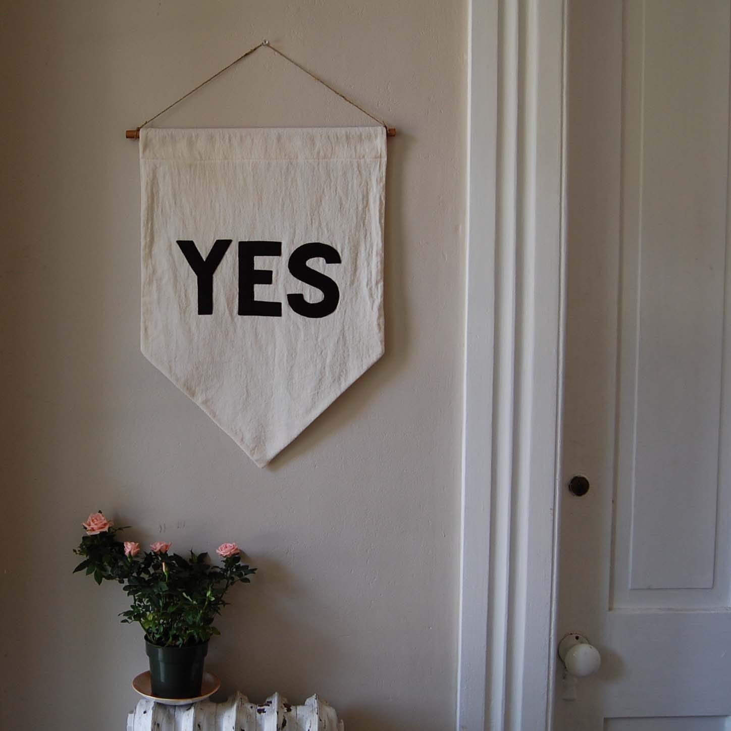 YES Affirmation Banner