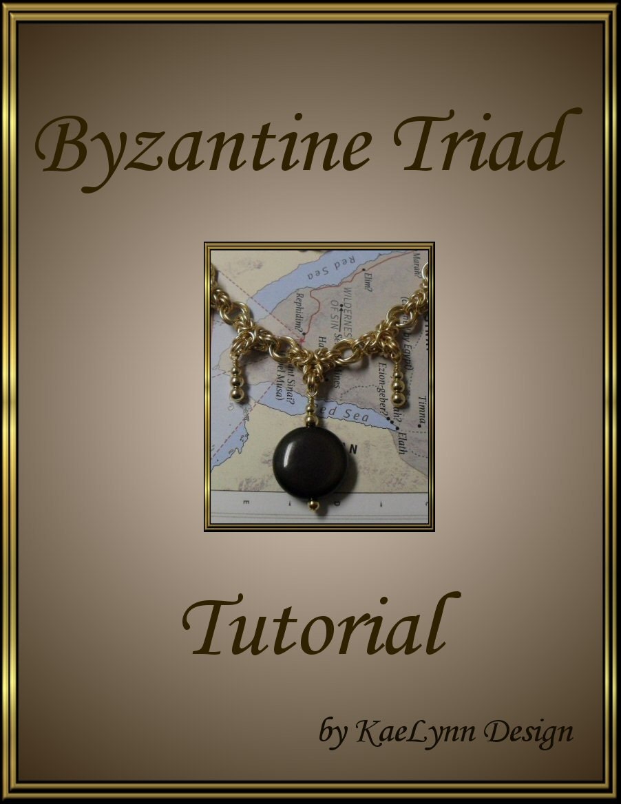 Byzantine Triad Chainmaille Tutorial