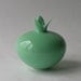Ceramic Mini Sprout Vase in Vintage Green Modern Minimalist Home Decor