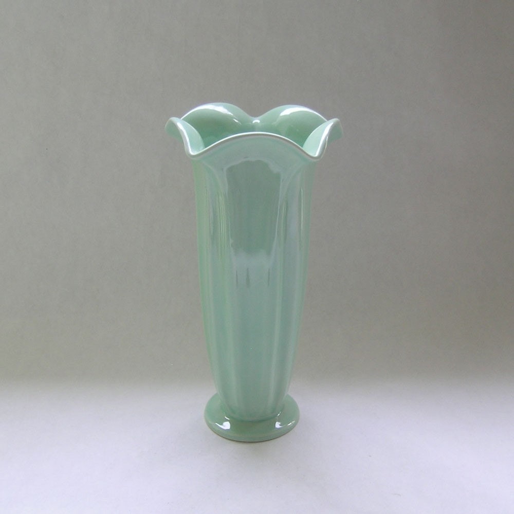 Datura Flower Ceramic Vase