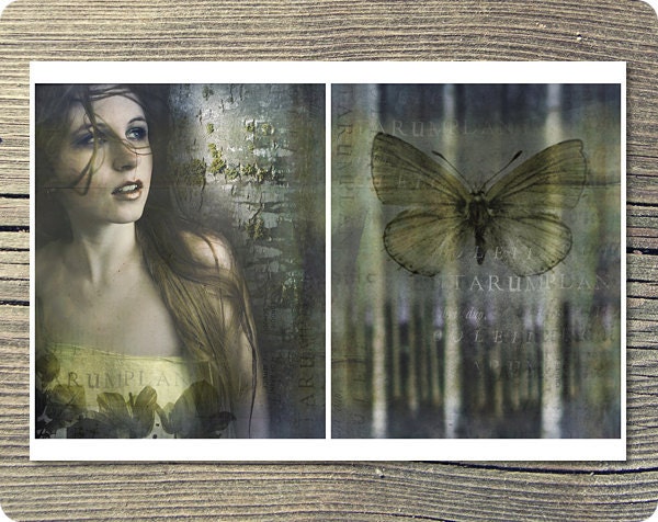 Tarum, 8x12 Inch Woodland Fantasy Print - ThisYearsGirl Tarum, 8x12 Inch Woodland Fantasy Print - ThisYearsGirl