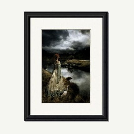 Fantasy Art Print, Unwritten Tale, 8x12 Inch Print