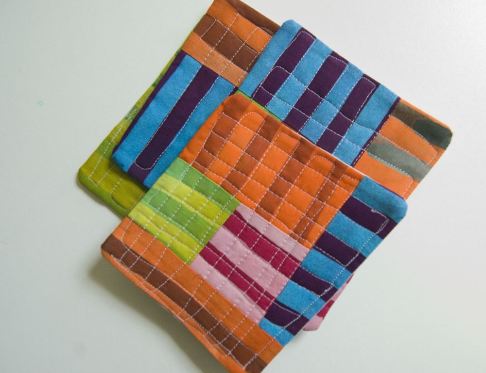 Stripey Coasters 3