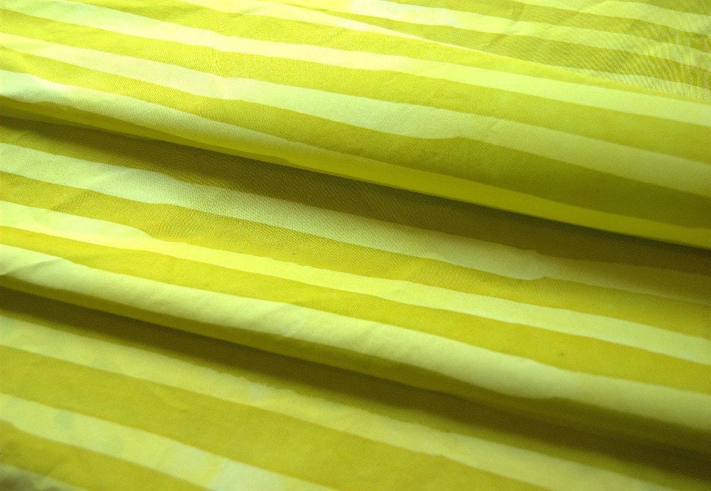 Two stripes hand dyed fabric