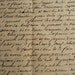 Exquisite Ephemera French Paper from 1800s - Three Pages - Handwritten in Ink - Number Three