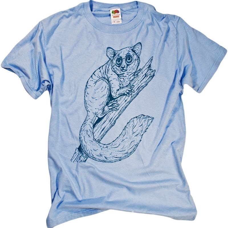 Lemur Vintage Graphic Tee Animal Illustration African Cat T-shirt (S,M,L,XL,XXL AVAIILABLE)