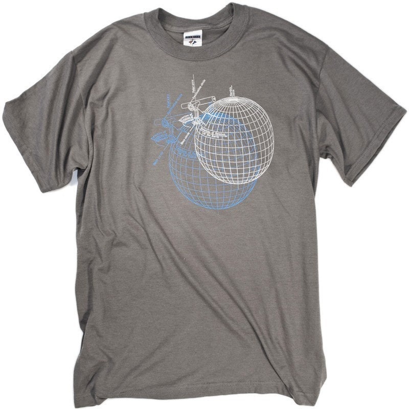 Astronomy Telescope Vintage Science Illustration Graphic T-shirt