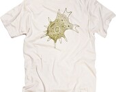 Amoeba science biology microcosmic T-shirt SIZES - S,M,L,XL