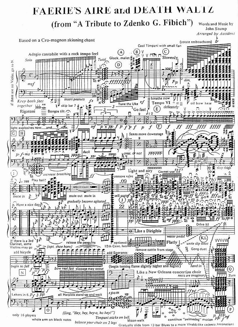 Sheet Music Tee Impossible to play Crazy Joke T-Shirt