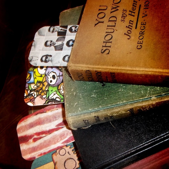 Bacon Yum, Yum Bookmark by Agorables Clothing The King Of Smokey Crispy Meaty Goodness