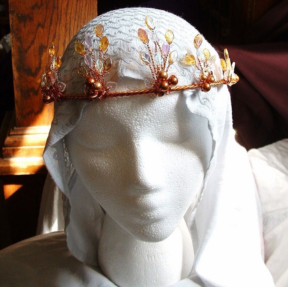 Lothlorien Crystal Forest Tiara Circlet