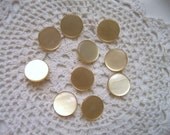 Set of Ivory Vintage Buttons