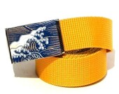 Obi Belt Buckle - tidal wave (Buckle Only) Modern Vegan Friendly Belts