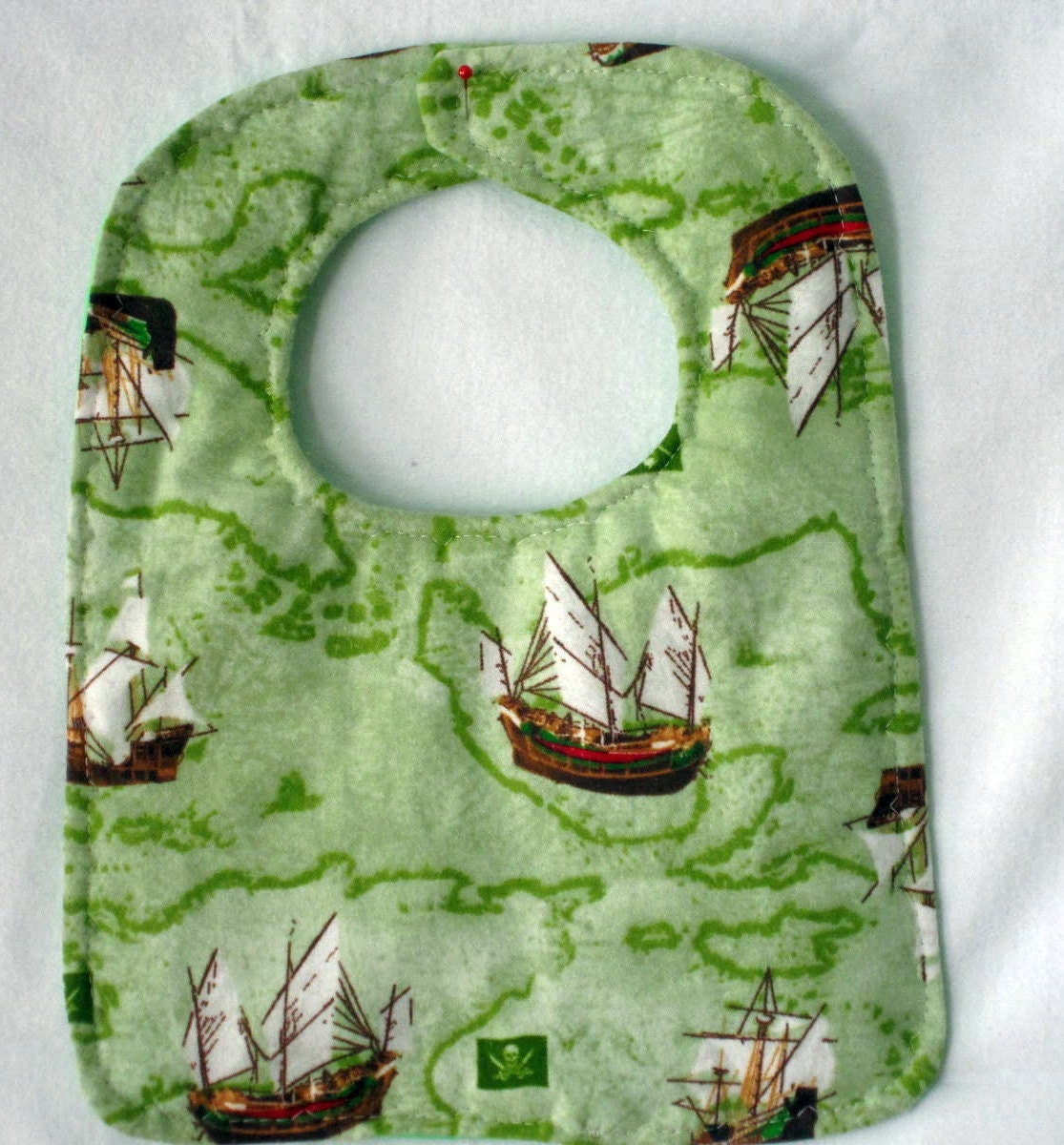 Nautical theme... Schooner ships  Baby Bib, Toddler Bib
