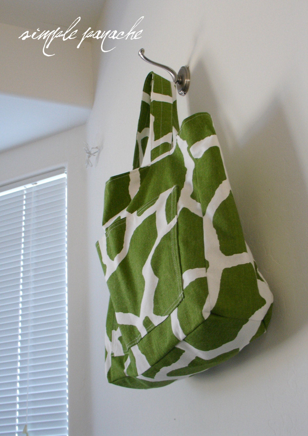 Green Giraffe Large Shopper Special Price