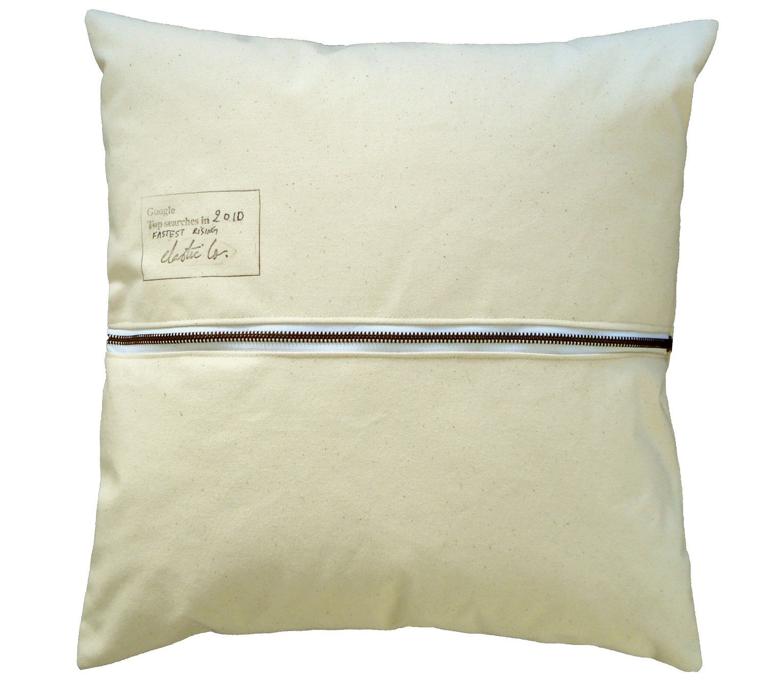 GOOGLE PILLOW 2010