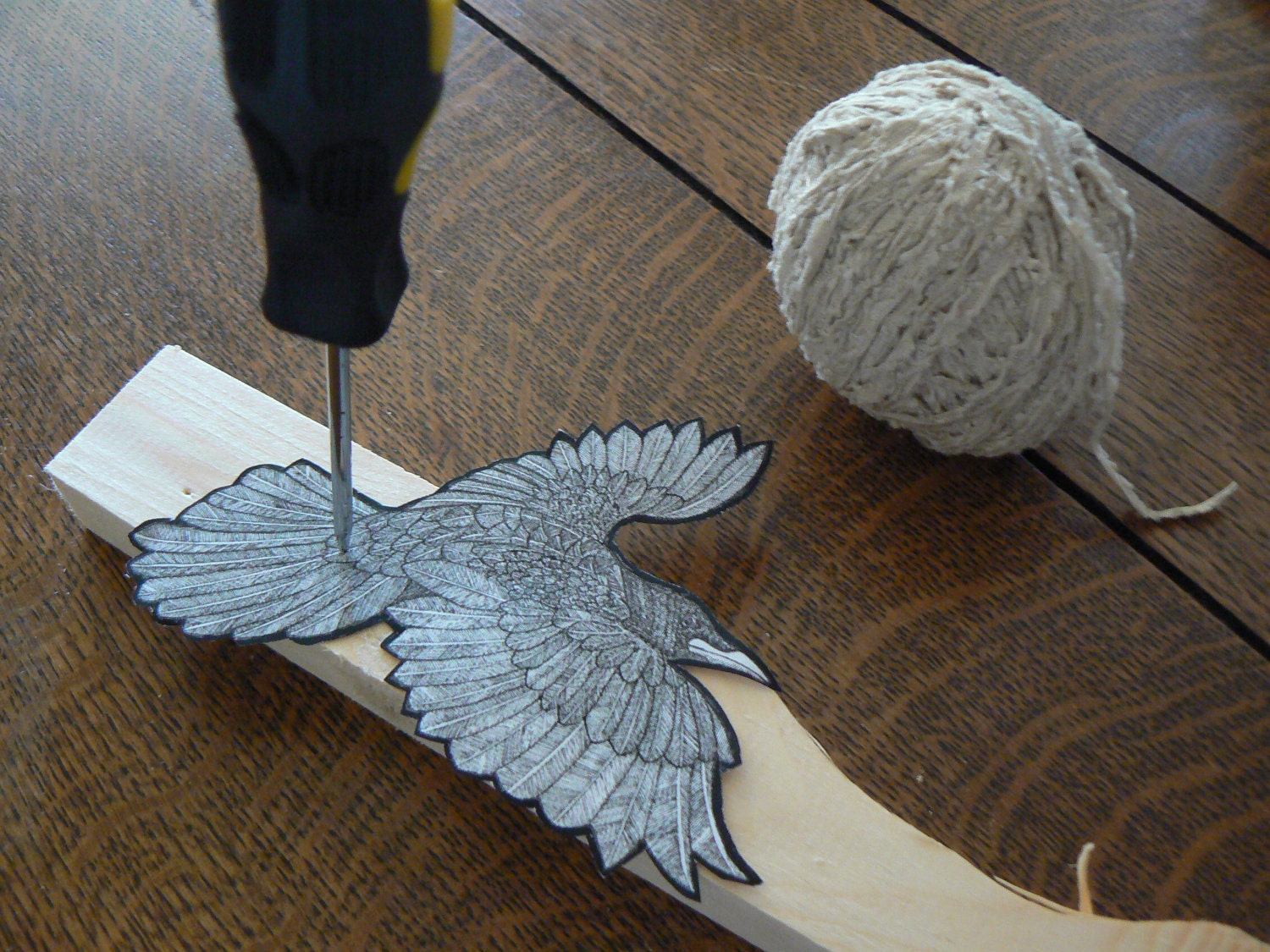 A Murder of Crows - DIY Crow Garland for Samhain / Halloween