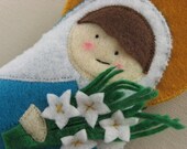 Saint Maria Goretti...Felt Softie