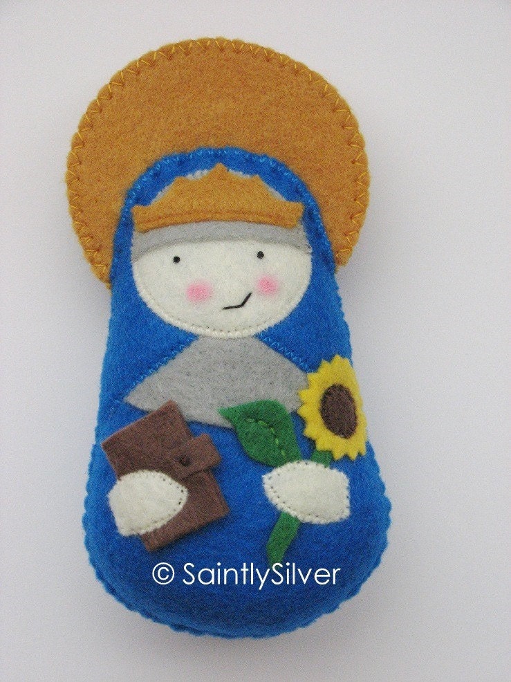 Saint Audrey Felt Saint Softie