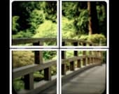 Zen Bridge - Ceramic Coaster Set