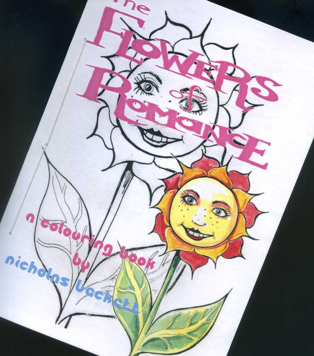 The Flowers Of Romance - colouring book