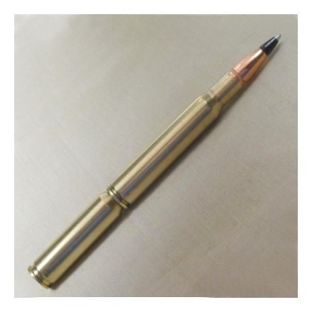 Bullet Pen Brass Non-Retractable 308 30-06 - Gift for Hunter