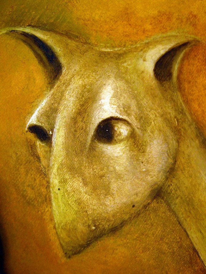 Edges of This - original oil painting framed