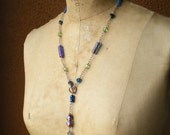 Venetian and Dichroic Glass Necklace
