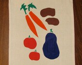 Vegetable Produce Sack with Drawstring-Reusable