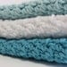 Crochet Dishcloths Cotton Dishcloths Washcloths Turquoise Blue