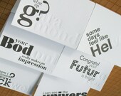 typography set