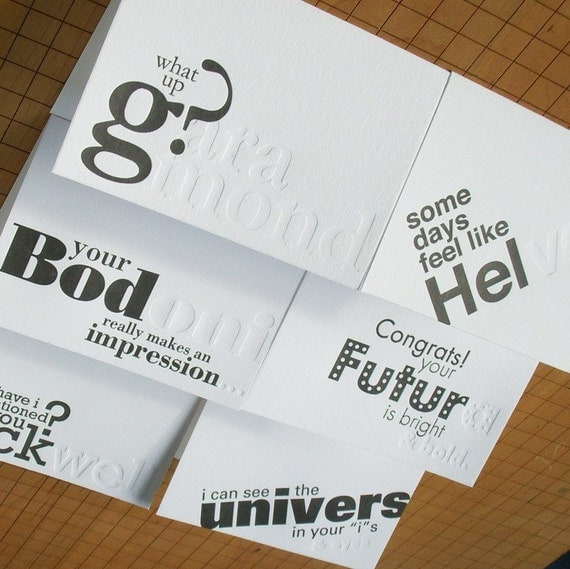 typography set