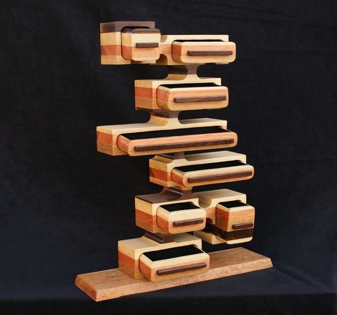 John Marshall, Handmade Wooden Jewelry Box