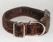 Medium Sparkle Collar - Chocolate