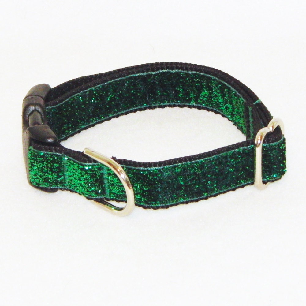 Small Sparkle Collar - Green