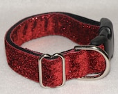 Medium Sparkle Collar - Red