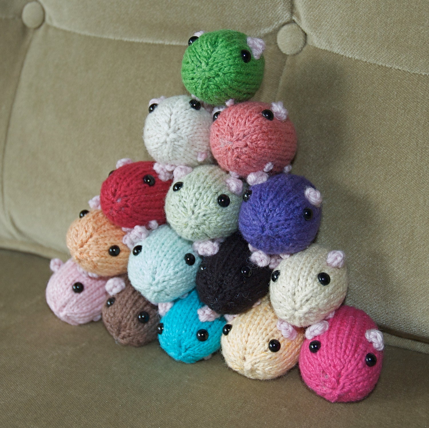 Knitted Hamsterbean